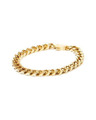 Jean Claude Stainless Steel Zigzag Bracelet