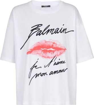 Balmain Mujer, Camisetas, Blanco, Talla: S