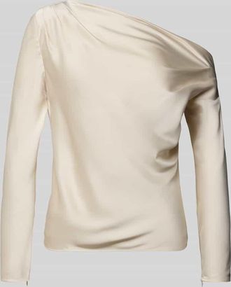 Lauren Ralph Lauren Regular Fit Bluse im One-Shoulder-Look Modell HASBRIN in Weiss, Größe XL