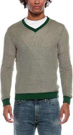 Slowear Linen-Blend V-Neck Sweater