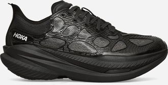 Hoka One One Mach X Caged Sneakers Black / Midnight Blue