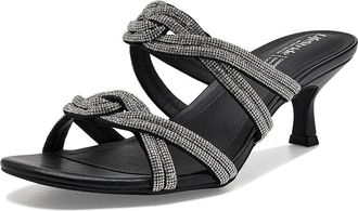 Life Stride Night-out Slide Sandals Womens Dress Sandals Black : 7.5 W (C)