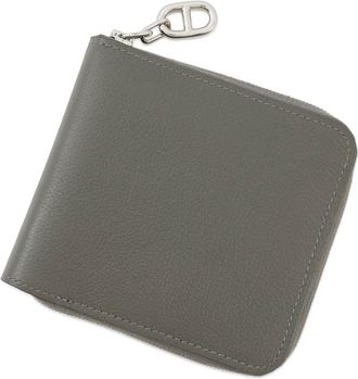 Hermès Gray Khaki Wallet (Bi-Fold) (Pre-Owned)