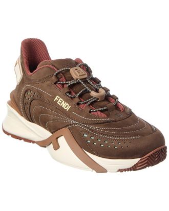Fendi Fendi Flow Leather Sneaker