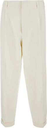 Brunello Cucinelli Uomo, Pantaloni, Beige, L, new