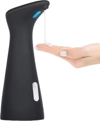 OEM Dispensador De Jab&oacute;n De Manos, 200 Ml, Dispensador Autom&aacute;tico, Sin Contacto, Resistente Al Agua, Negro Mate
