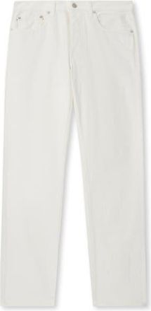 Fortela 965 John Japan Selvedge 5-Pocket Regular Fit Ecr&ugrave; Denim in White at Nordstrom, Size 29 31 Eu