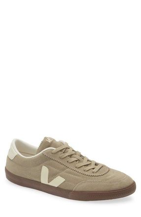 Veja Panenka Water Repellent Suede Sneaker in Taupe Pierre Bark at Nordstrom, Size 42