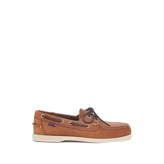 Sebago Schoenen, Heren, Bruin, 41 EU, Leer, Docksides Klassieke Leren Bootschoenen