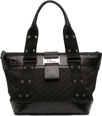 Dior Pre-owned Dior Diorissimo Trotter Canvas Street Chic Columbus Tote Ladies XF4ICCTO2BF4SPSV