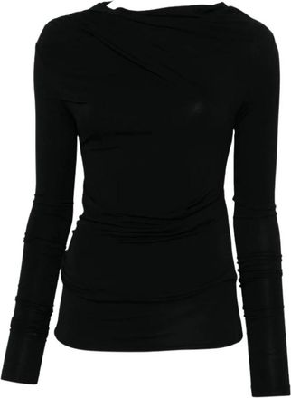 Entire studios Entire Studios, Tops, Dames, Zwart, S, Drape Top