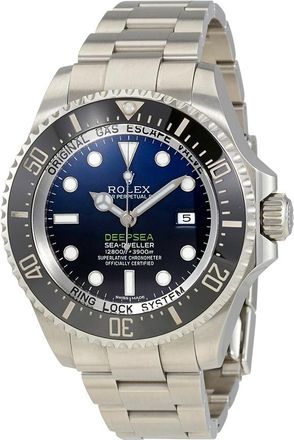 Rolex Pre-owned Rolex Sea-Dweller Deepsea Automatic Chronometer Blue Dial Mens Watch 116660BLSO