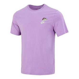 Nike AS Mens Nike Sportswear Tee Club ESSENTIALS VIOLET Star DJ1569-589
