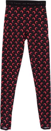 Marine Serre Leggings de tiro alto Moonogram - Trousers - Mujer - Multicolor - L