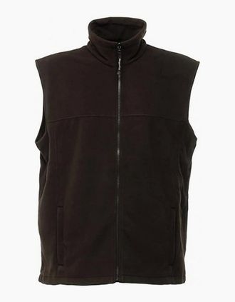 Regatta Professional Unisex Adult Fleece Full Zip Body Warmer - Black - Size: 44/Regular/18/20