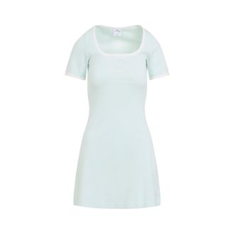 Courr&egrave;ges Mini Dresses Blue