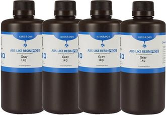 OEM Resina Para Impresoras 3d, Lavable Con Agua, Compatible Con Impresoras Lcd, Resina Abs Gris De 4 Kg