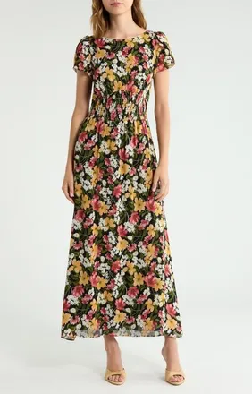 Reformation Drusilla Floral Print Maxi Dress in Lorelai at Nordstrom, Size 2