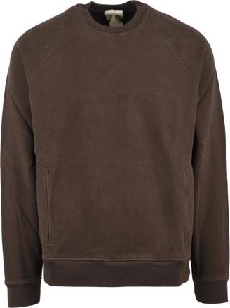 Ten c Sweatshirts - Heren - Sweatshirts - Bruin - L - Hoodies & sweatvesten