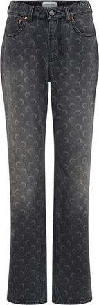 Marine Serre Moon Laser Straight Jeans