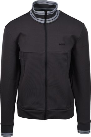 HUGO BOSS Mens F Zone Track Top Dark Grey - Size X-Large
