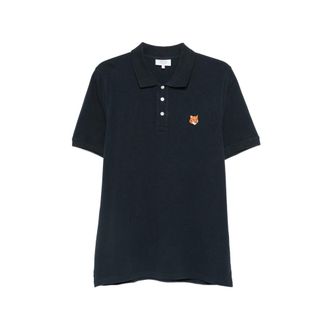 Maison Kitsun&eacute; Fox Head Polo Shirt