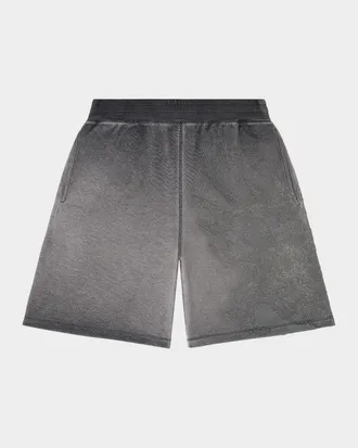 Diesel Men & apos;s Rawcrow Devore Fleece Shorts