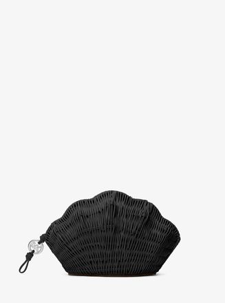 Michael Kors Shelly Rattan Clutch