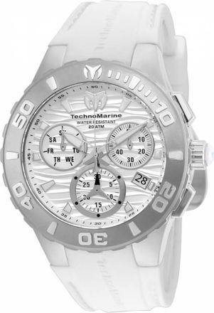 Technomarine Cruise Medusa Chronograph Quartz White Dial Mens Watch TM-115072