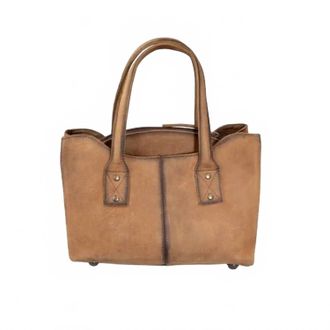 StS Ranchwear Womens Cowhide Josie Satchel In Brown