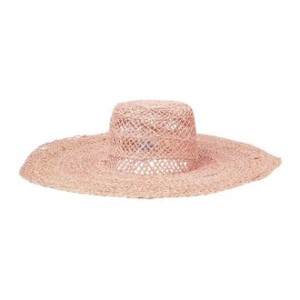 Flapper Hats, female, Pink, Size: ONE SIZE Fulvia Straw Hat
