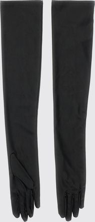 7 For All Mankind Guanti slip-on in pelle liscia con gambale alto