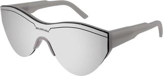Balenciaga Ladies Black Shield Sunglasses BB0004S 012