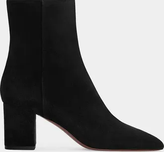 PARIS TEXAS Anja 70MM Suede Ankle Boots