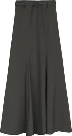 Alysi Rok van Zuiver Scheerwol - Dames - Rokken - Grijs - Maat: S Wol