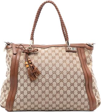 Gucci Pre-owned Gucci GG Canvas Bella Convertible Tote Ladies 269946 213317