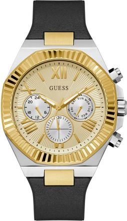 Guess Mens Equity Gold Dial Watch
