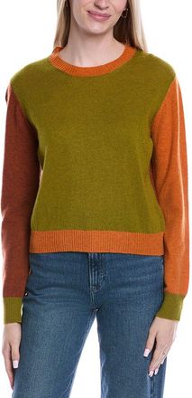 Brodie Colorblocked Wool & Cashmere-Blend Sweater