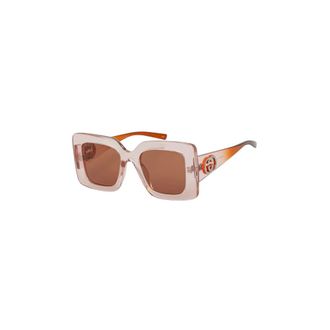 Gucci Zonnebrillen - Dames - Accessoires - Roze - Maat: 49 MM