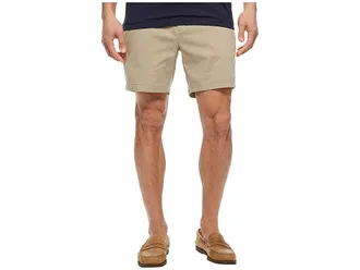 Nautica Stretch Twill Classic Fit Performance Deck Shorts Mens Shorts True Khaki : 32 7, Cotton/Twill/Elastane
