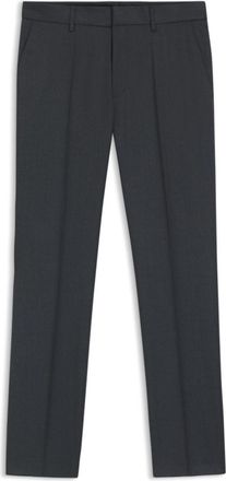 BOSS ONE Regular-fit pants in virgin-wool serge