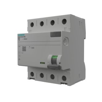 SIEMENS Interruptor Diferencial 25a 300ma 4p Rccb Vde Siemens 0157