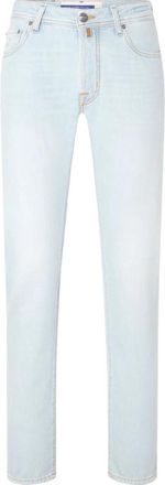 Jacob Cohen Bard Jeans - Heren - Slim Fit Jeans - Blauw - W35 - Katoen - Jeans