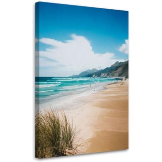 Artgeist Artgeist - Quadro su tela, Spiaggia Mare Natura Turchese - 40x60