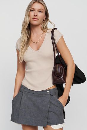 Maeve Betty V-Neck Baby Muscle Tee