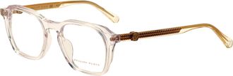 Philipp Plein Philipp Plein Mens 99mm Shiny Crystal Opticals