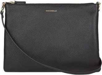 Coccinelle Beste Crossbody Mini Tas - Dames - Schoudertassen - Zwart - ONE Size - Katoen - Tassen