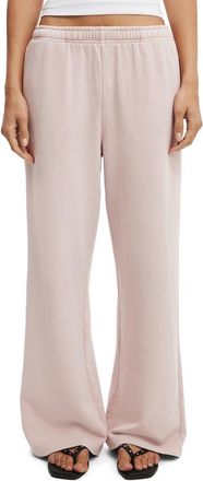 Cotton On Womens Wide Leg Sweatpant in Washed Spellbound at Nordstrom, Size Xxx-Small