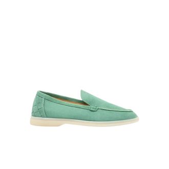 Scarosso Loafers, female, Green, Size: 8 1/2 US Ludovica Premium Loafer
