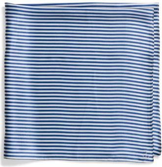 Rag & Bone Gail Stripe Silk Scarf in Blue/White at Nordstrom